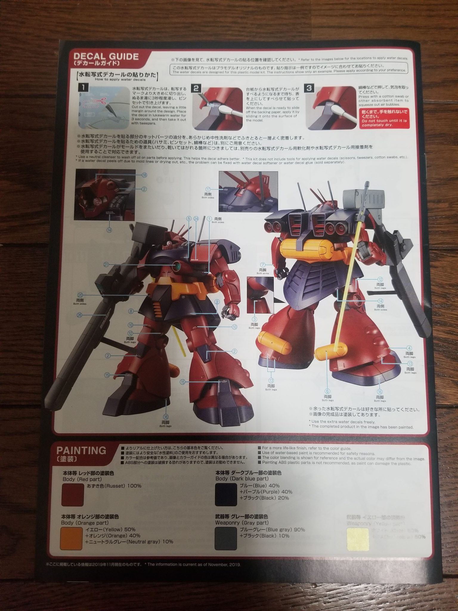 ガンプラ　【完品/説明書あり】　MG ドワッジ 改 ガンプラ 【完品/説明書あり】 MG ドワッジ 改 - メルカリ