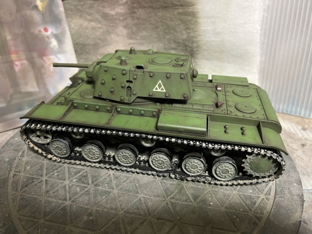 戦車プラモ】タミヤ1/35ソビエトKV-1Bを汚そう | プラモケイ通信